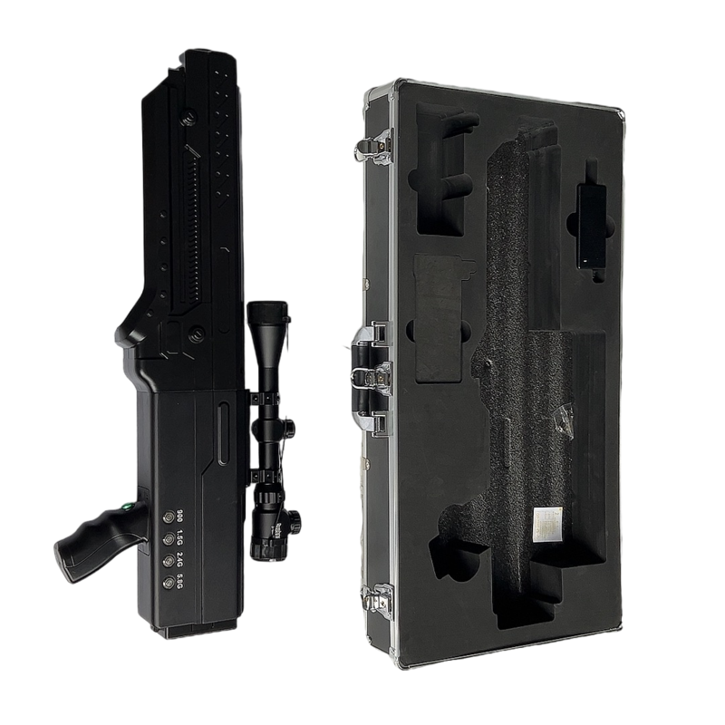  香坊手持便携式枪型低空防御反制四通道A型