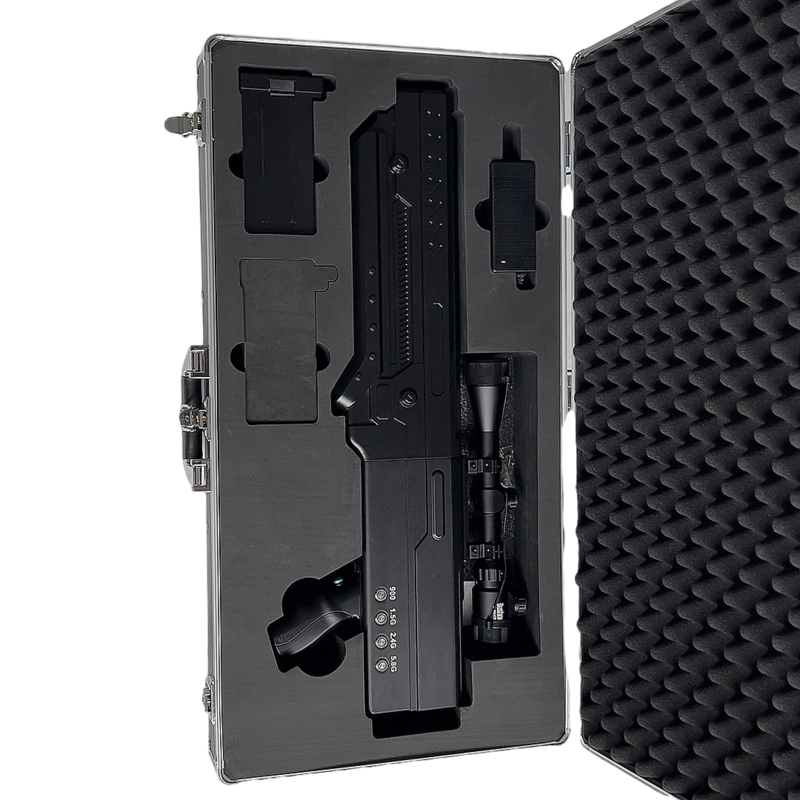  香坊手持便携式枪型低空防御反制四通道B型